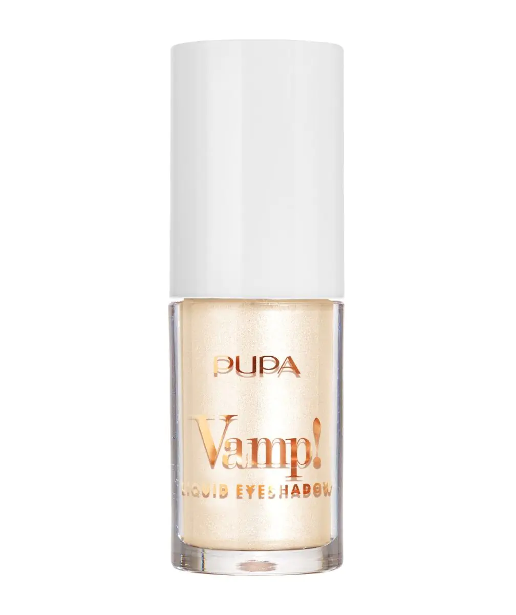 Pupa Shine Bright Vamp! Cień do powiek w płynie 015 Sunrise Gold