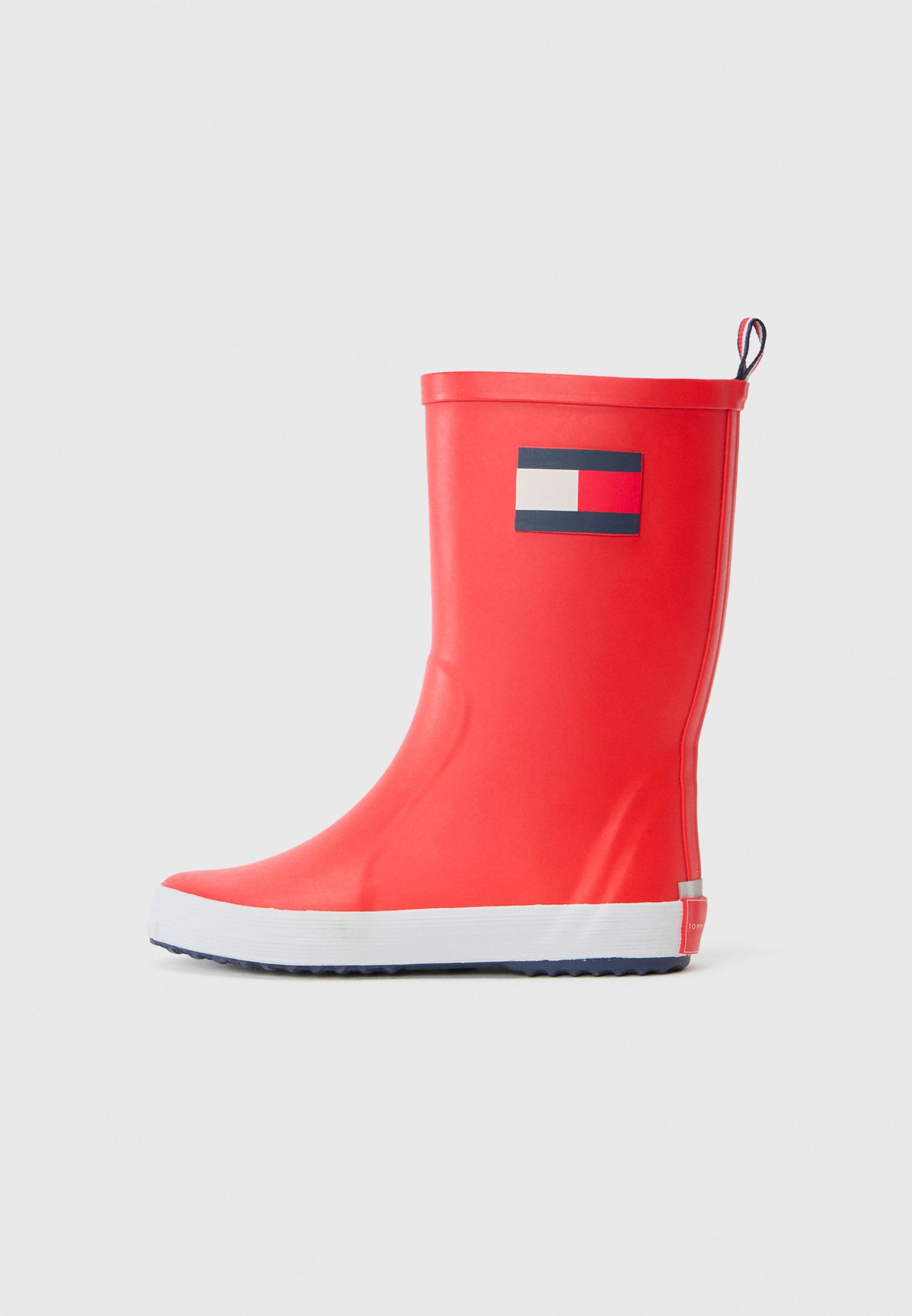 Tommy Hilfiger RUDY UNISEX - Gumáky - červená