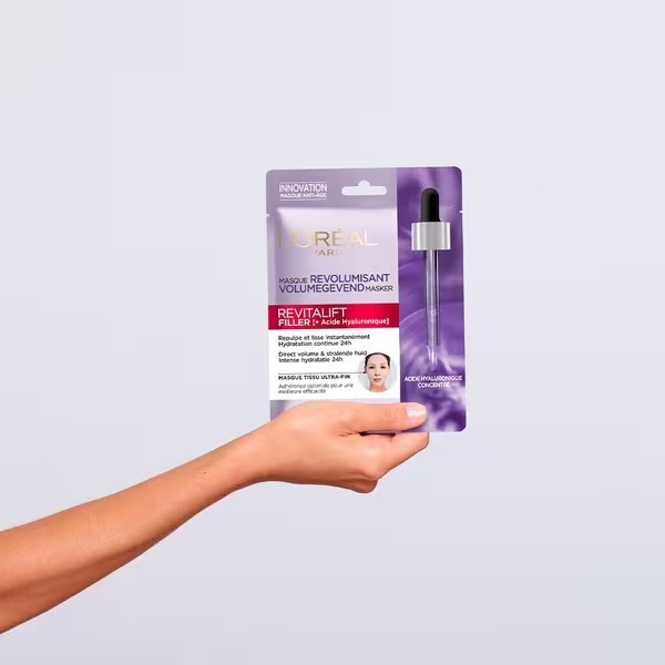 L'Oréal Paris Revitalift Filler Tissue Mask<br>9,1 ml - Normálna a zrelá pleť