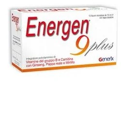 ENERGEN Energen 9 Plus Supplement 10 ampullen voor oraal gebruik