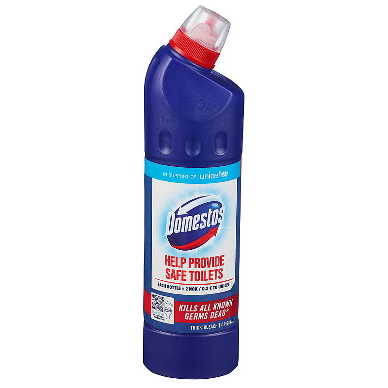 Domestos WC-geeli 750 ml Domestos kloorilla