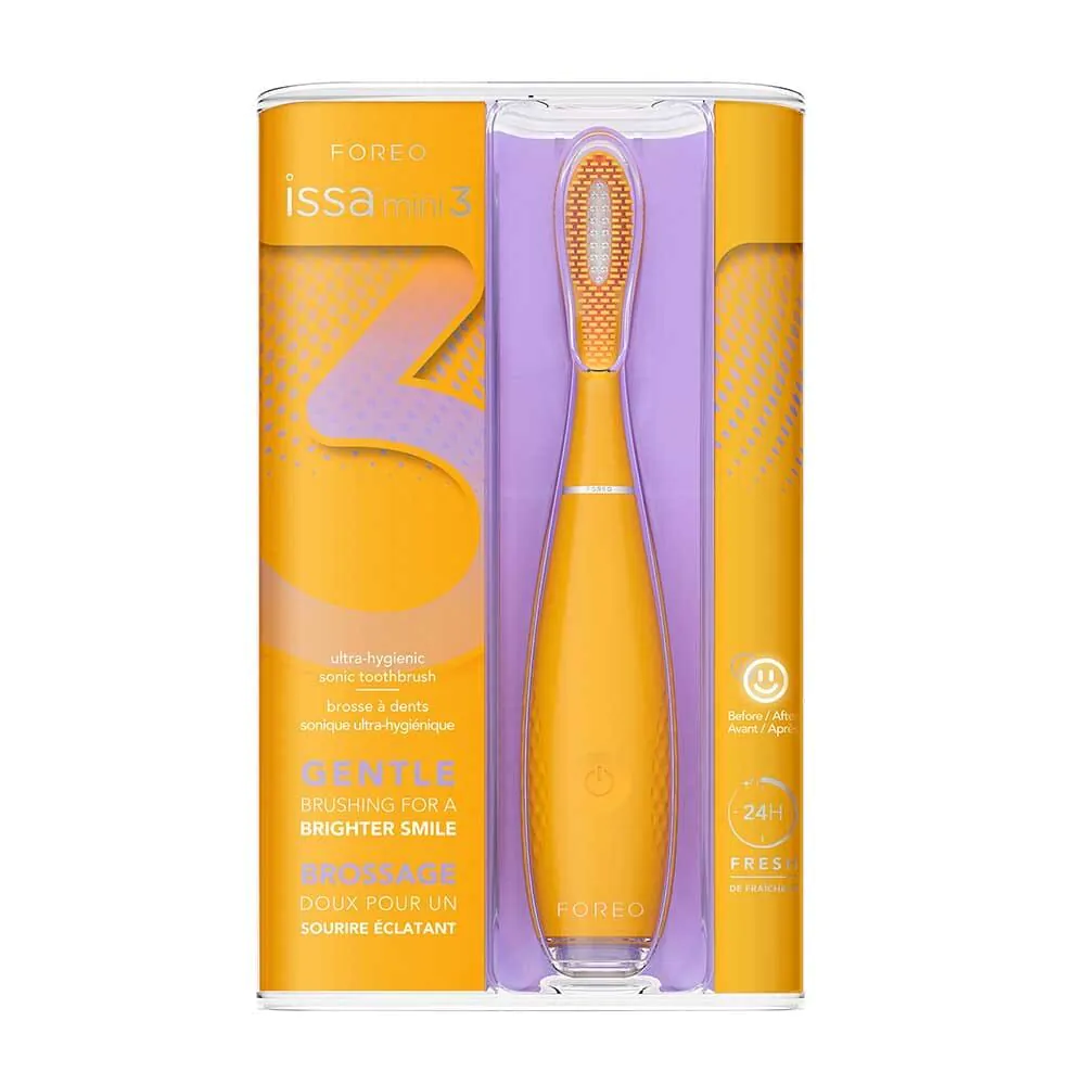 Foreo Issa Mini 3 Soniczna szczoteczka do zębów, Mango Tango