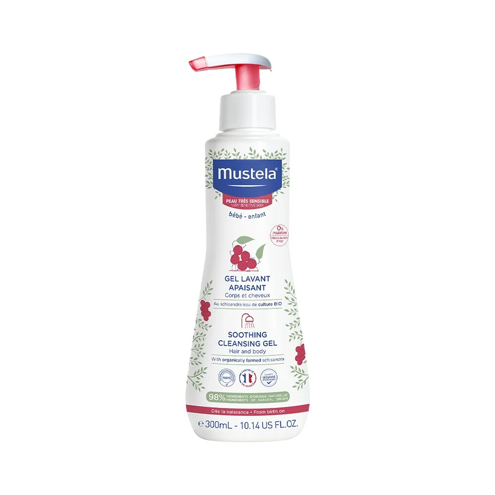 Pelle Ipersensibile GEL DETERGENTE LENITIVO - Trattamento Bebè, Prodotti per Bambini, Bagno e Doccia