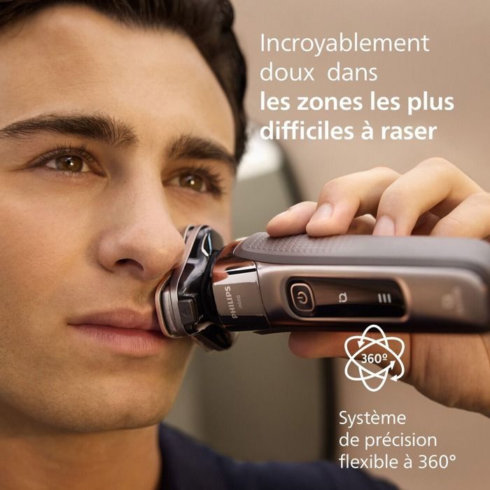 Philips X9002/10 Electric Shaver, 100% Waterproof, i9000 Series with SkinIQ