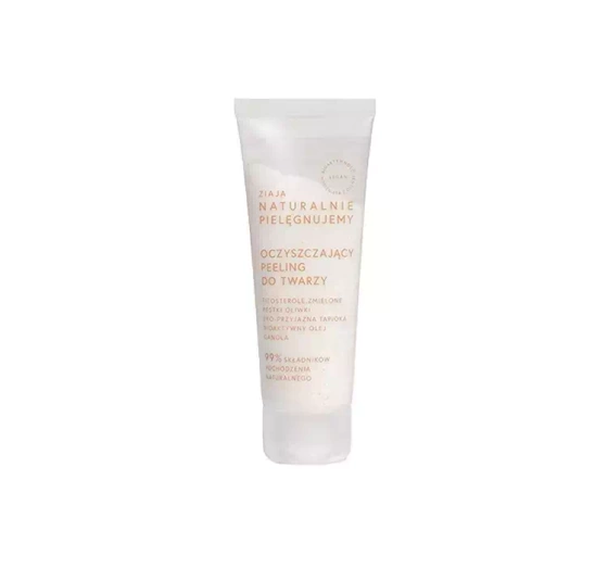 Ziaja Naturalnie Pielęgnujemy oczyszczający peeling do twarzy 70ml