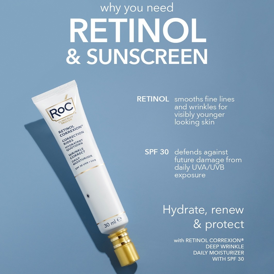 RoC RoC Anti-Âge Hydratant Quotidien Correction Rides SPF30 30ml
