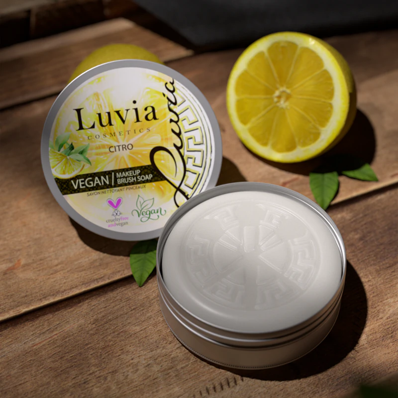 Luvia Cosmetics Brush Soap Reinigungsseife für Kosmetikpinsel