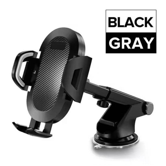 Support de navigation pour voiture à ventouse universel télescopique anti-secousse nouveau modèle-gris