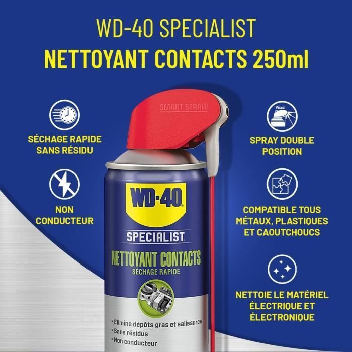 WD-40 Specialist Detergente per Contatti in Aerosol - 250 ml