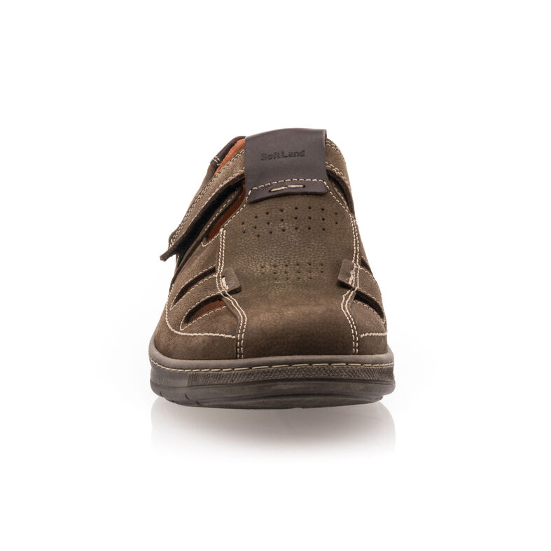  Brune sandaler / sko med åpen tå for menn