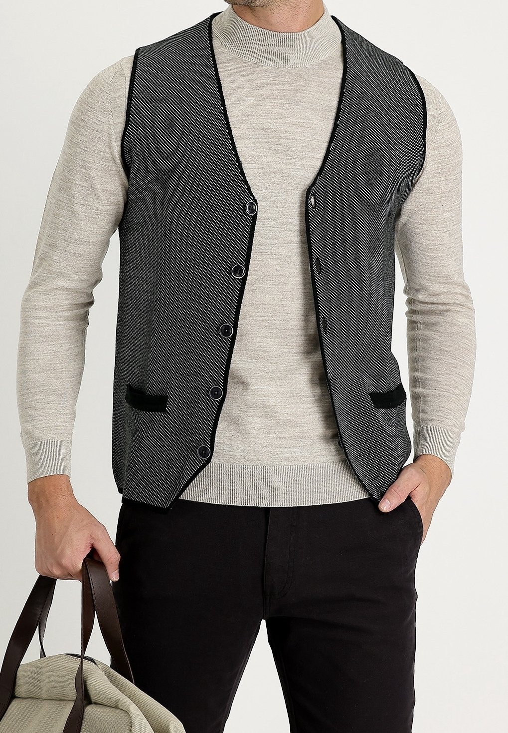 Kigili-vest - zwart