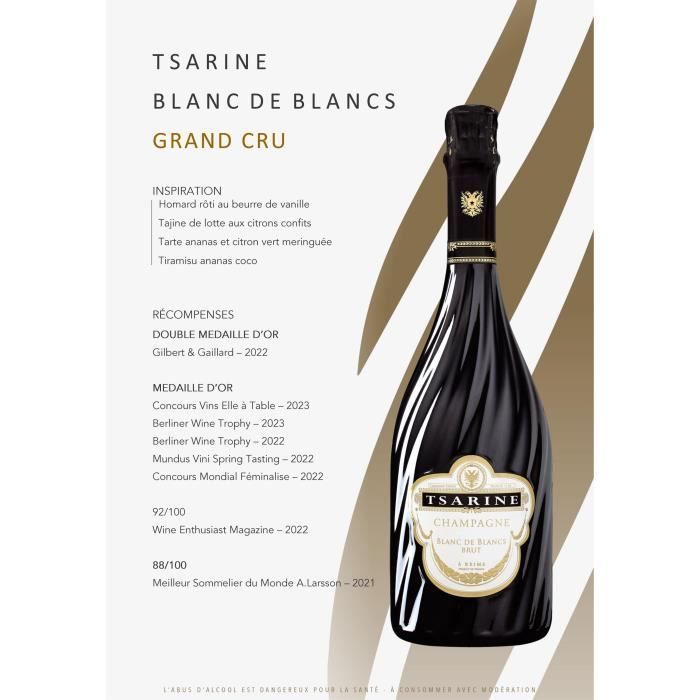 Champagne Tsarine Grand Cru 2018