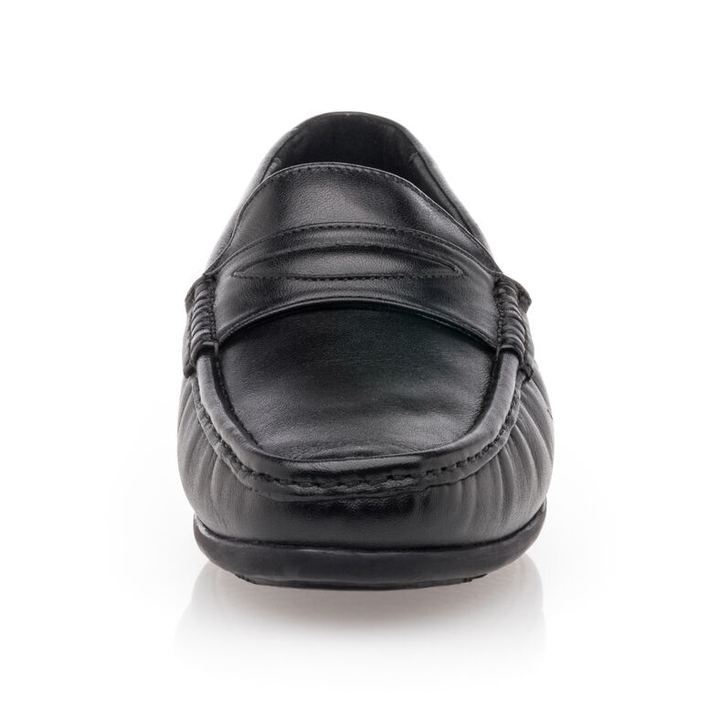 Miesten mustat loaferit/veneilykengät