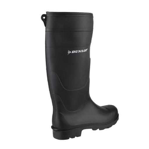  Botas de água estilo Wellington, modelo universal Dunlop em PVC.