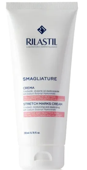 Crème RILASTIL pour vergetures 200 ml pour peaux sensibles