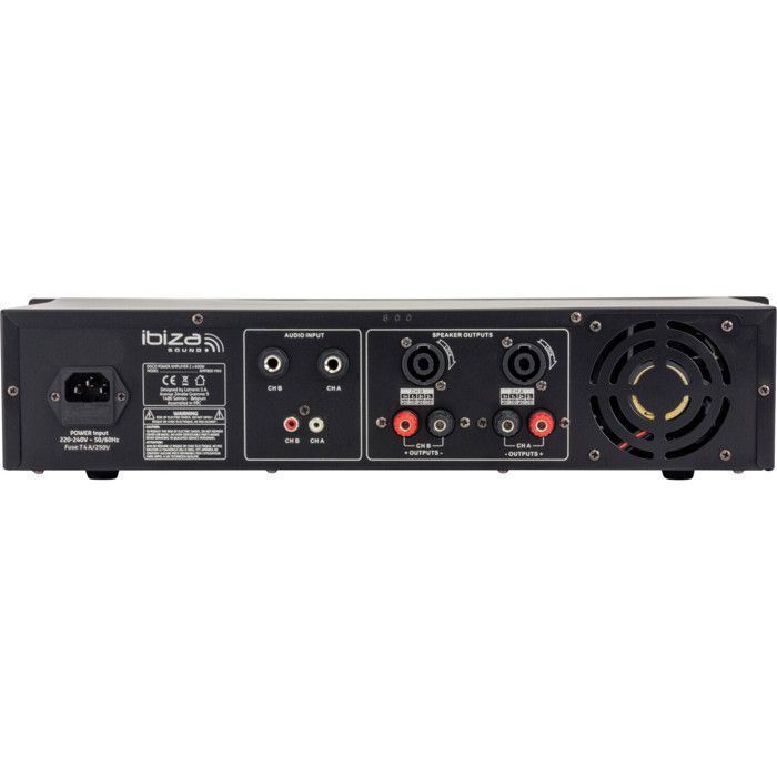 DJ PACK SONO 2000 including 2 SPEAKERS 1000 + 1 PA AMPLIFIER + HP CABLE + PC CABLE PA DJ SONO LED LIGHT sport mix