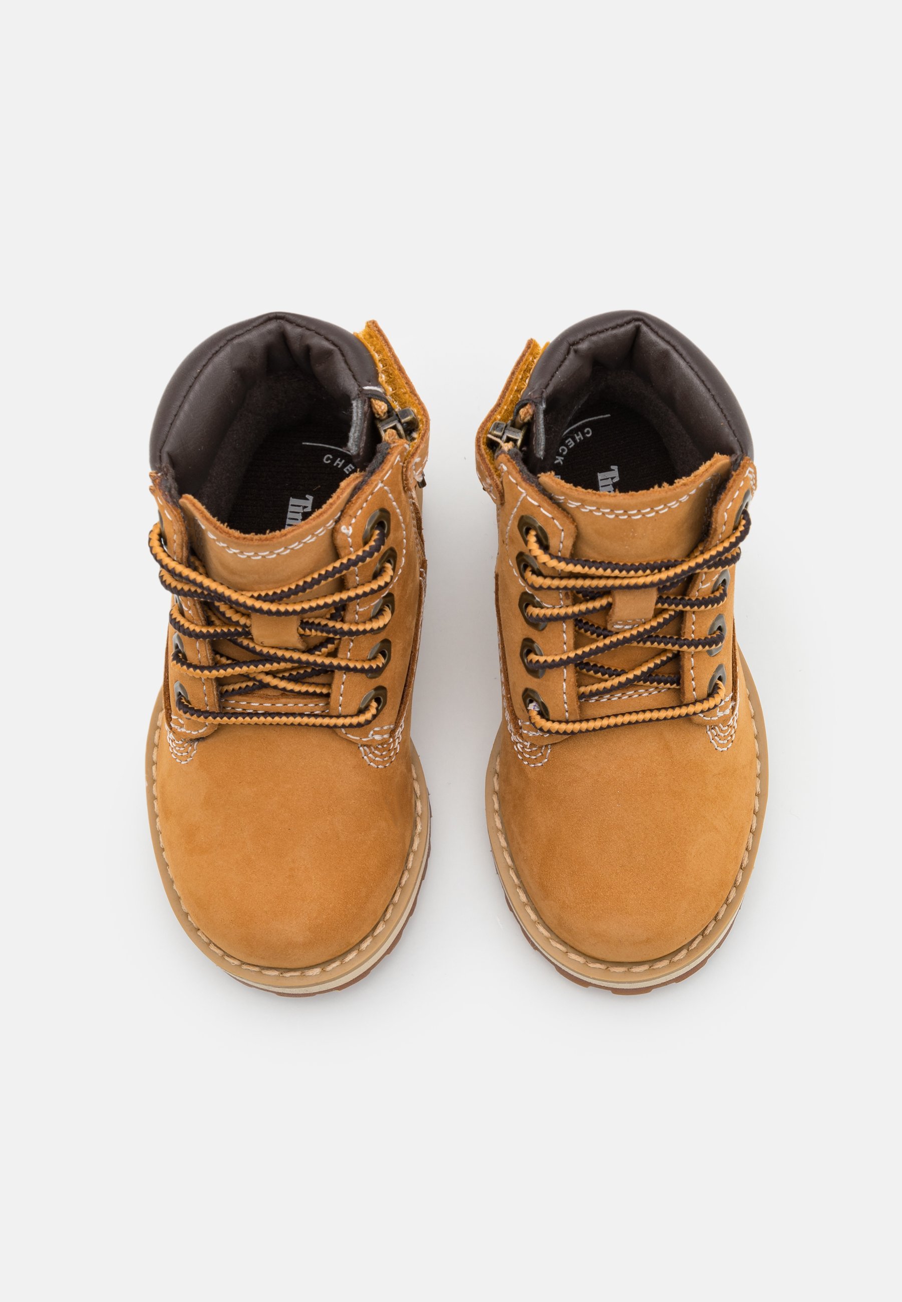 Timberland COURMA UNISEX - Enkellaarsjes met vetersluiting - tarwekleur