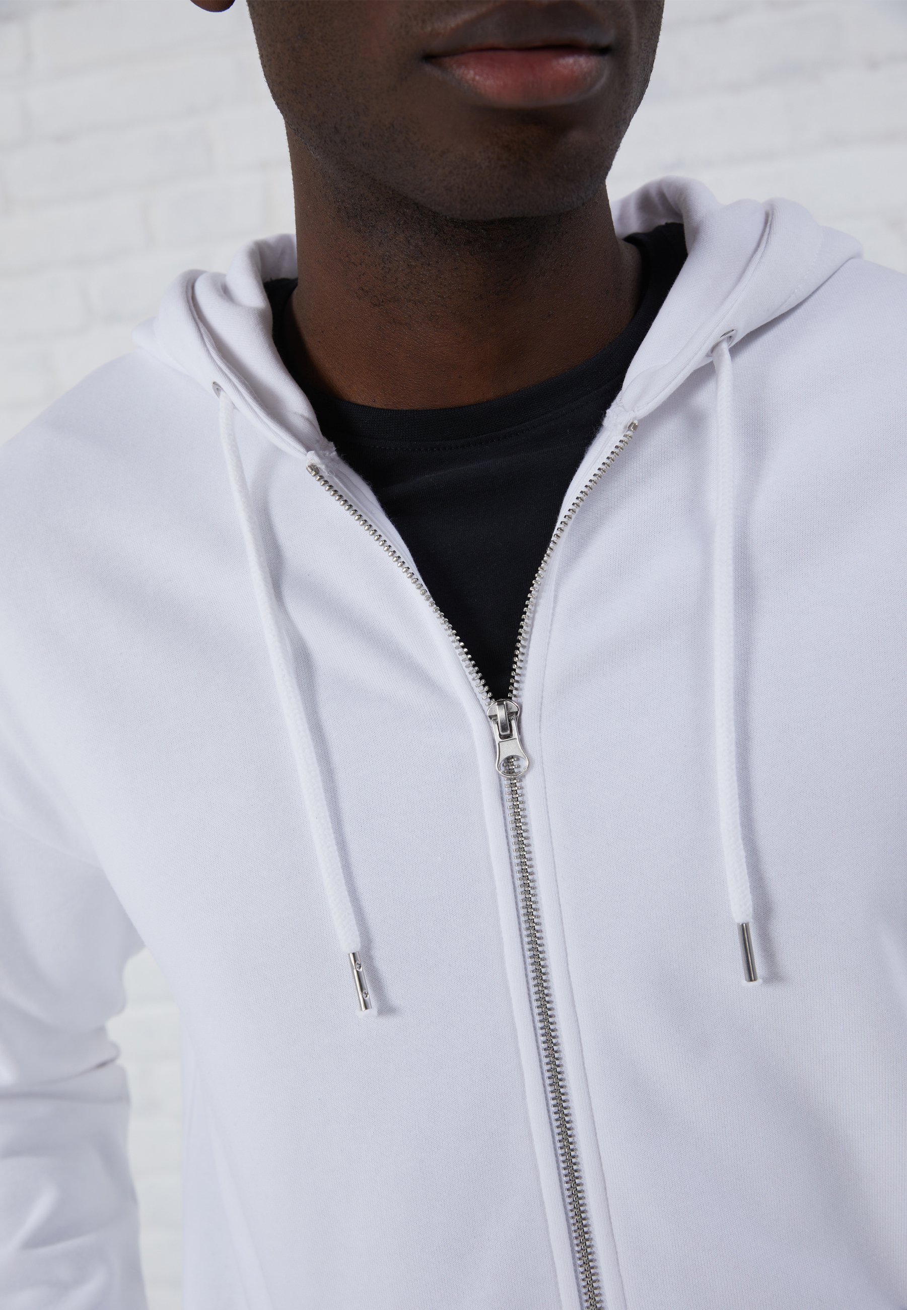 Pier One sweatshirt met rits - wit