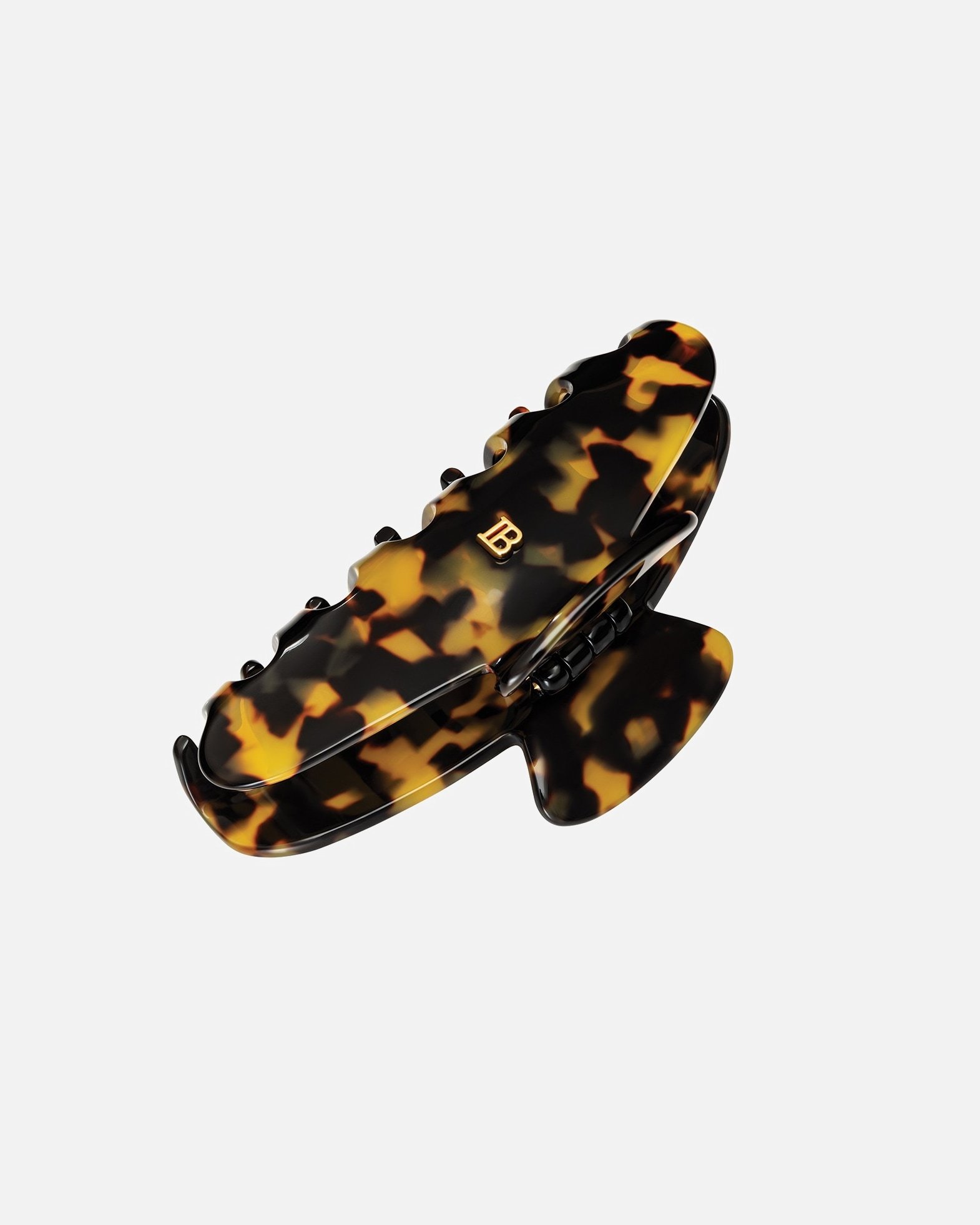 Balmain Hair Couture Haarspange Pince à cheveux Großes Schildpatt – 1 Stück