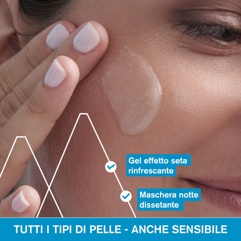 EAU THERMALE Idratazione Viso Maschera notte idratante all'acqua - Tratt.viso notte idratante, Maschera Idratante viso