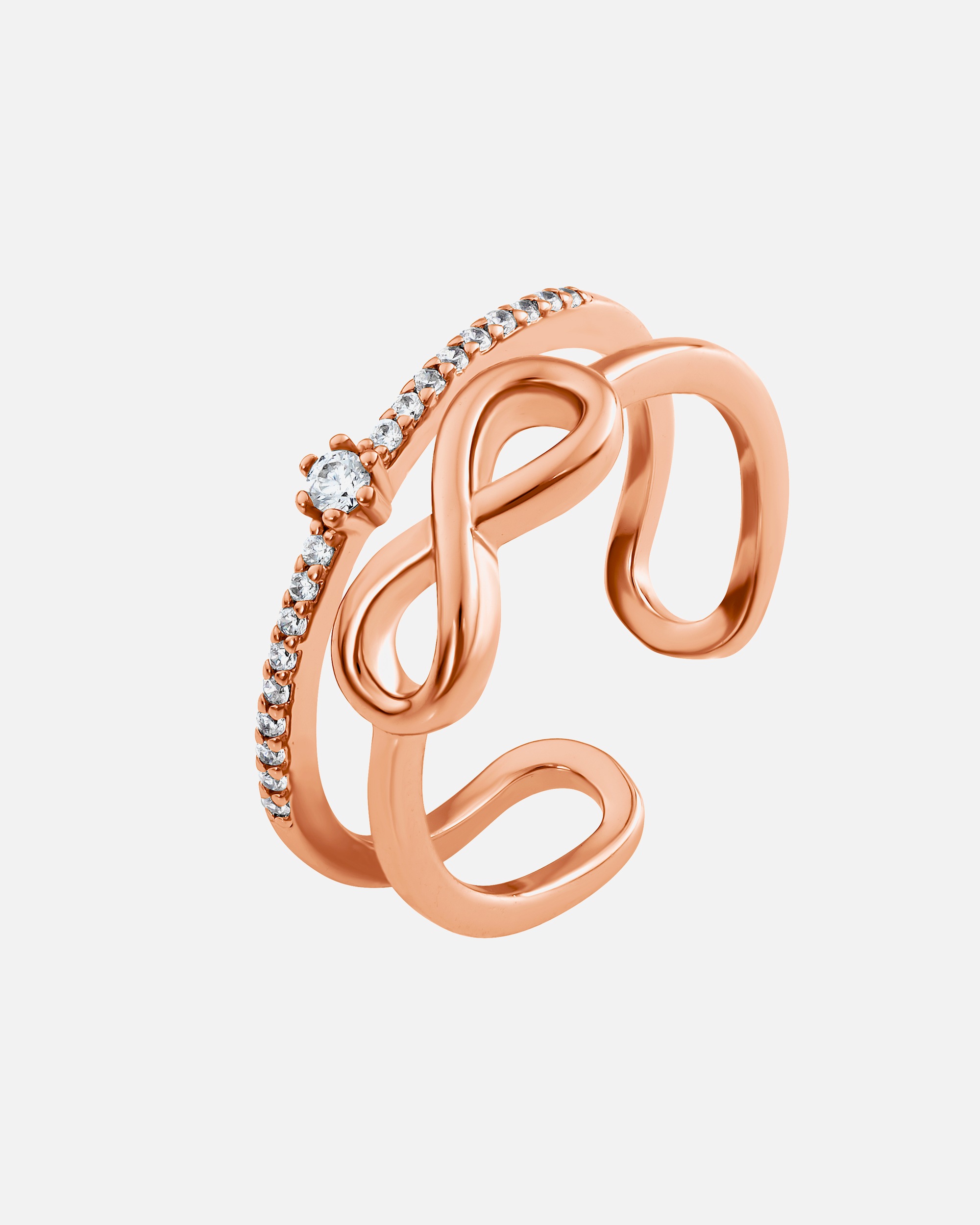 Heideman Bague Blenda couleur or rose
