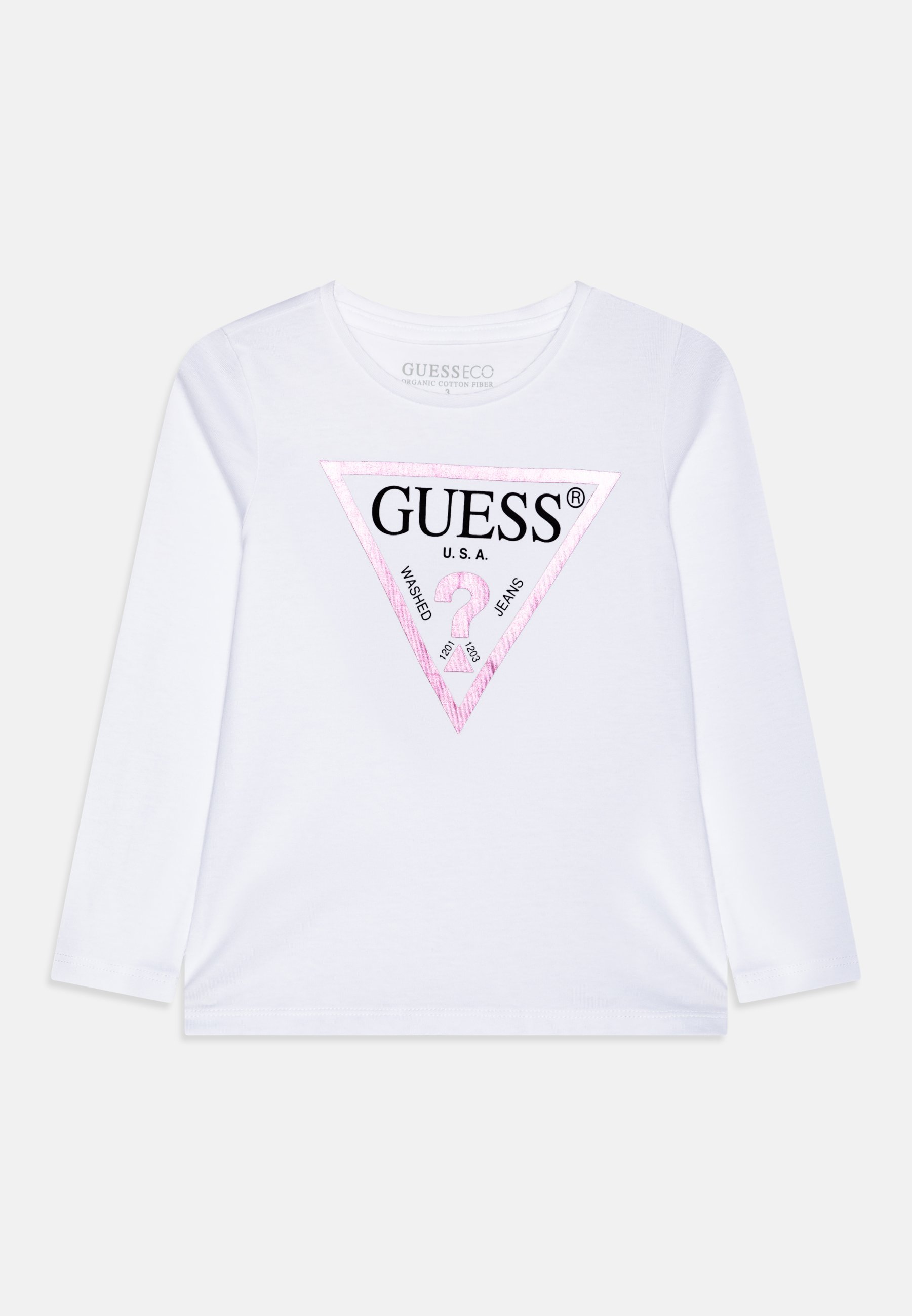 Guess CORE TODDLER KIDS GIRL - Top met lange mouwen - puur wit