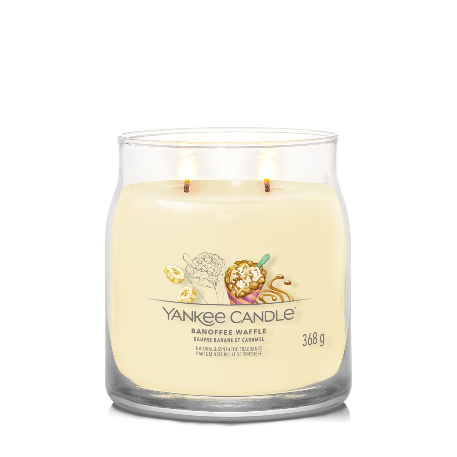 YANKEE CANDLE BANOFFEE WAFFLE