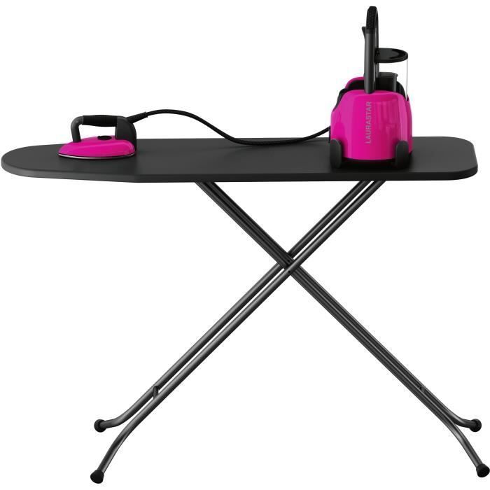 LAURASTAR LIFT Plus - Ferro da stiro con generatore di vapore 3 in 1 Pinky Pop - 2200W - Piastra attiva 3D - Pressione 3,5 bar - Serbatoio acqua 1,1L