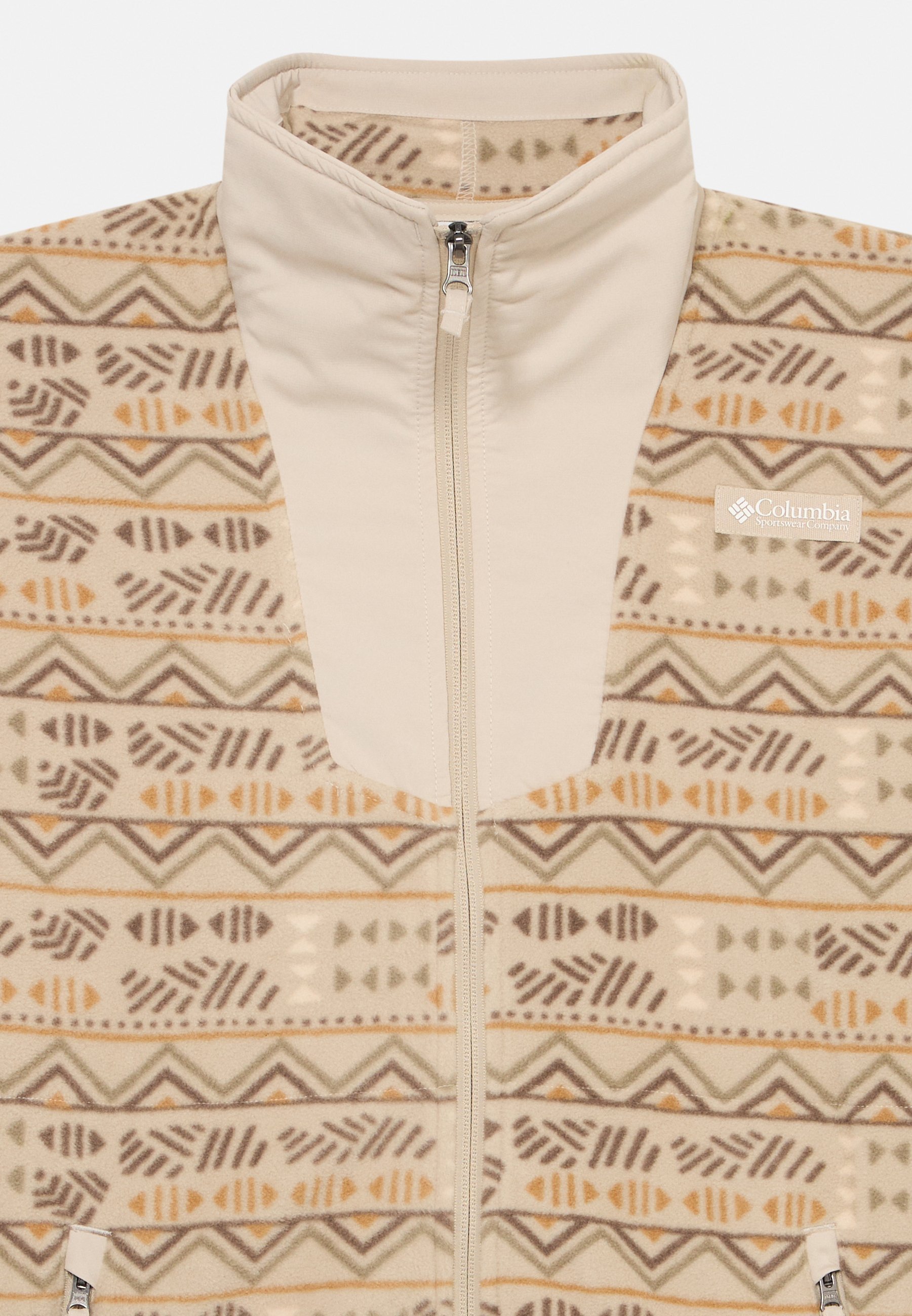 Columbia SEQUOIA GROVE PRINTED FULL ZIP UNISEX - Kurtka polarowa - dark stone horizons/ciemny kamień