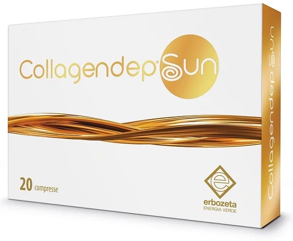 ERBOZETA Erbozeta Collagendep Sun 20 comprimés prépare à l'exposition au soleil