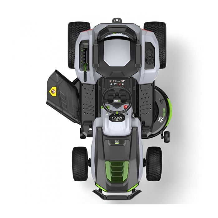 Tondeuse tracteur à batterie coupe 107 cm, 6 batteries 12Ah et chargeur 1600W - EGO TR4201E