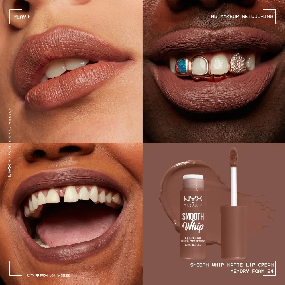 NYX Smooth Whip Matte Lip Cream Pomadka do ust Memory Foam