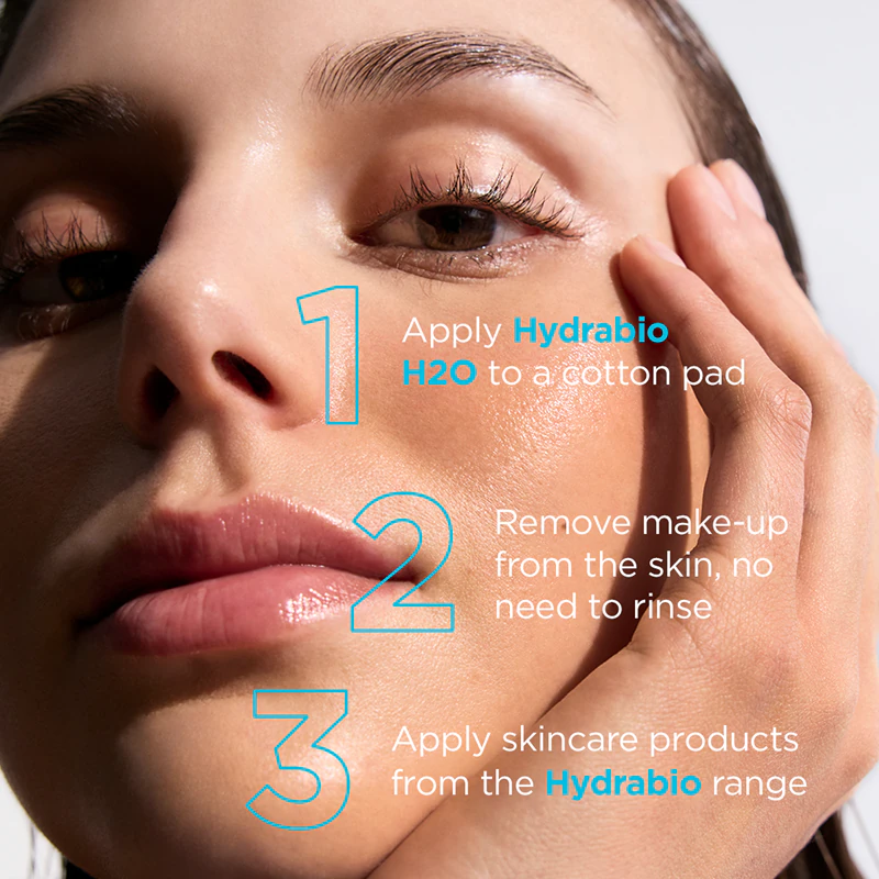 Bioderma Hydrabio H2O reinigende micellaire vloeistof voor de gedehydrateerde huid