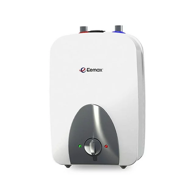 Eemax 6 gallon draagbare, doorstroombare, elektrische doorstroomboiler voor warm water op aanvraag