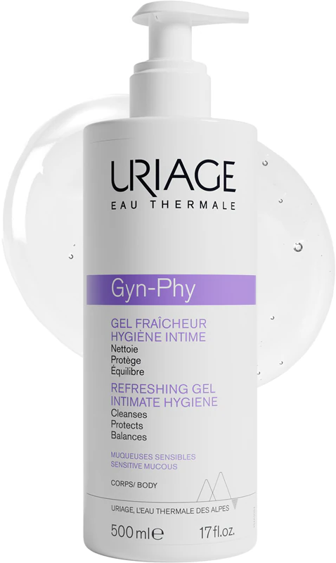 Uriage Gyn-Phy Refreshing Gel Intimate Hygiene osvěžující gel pro intimní hygienu