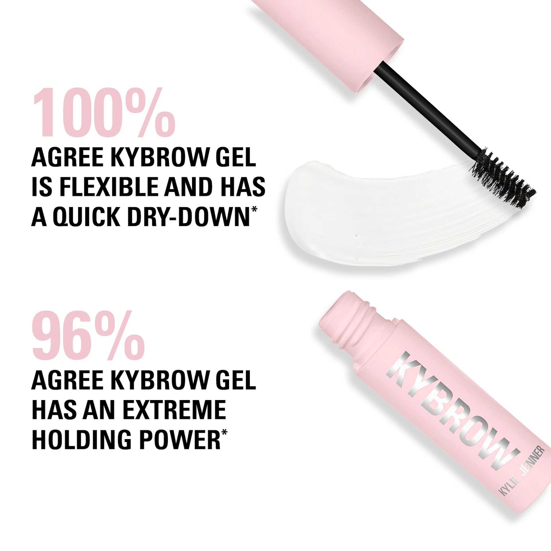 Gel de sprâncene Kybrow 0 Transparent - Kylie By Kylie Jenner