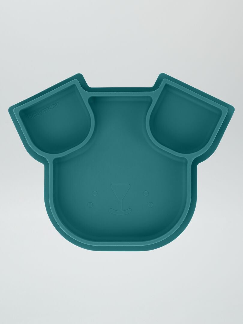 Plato con compartimentos 'Baby Moov' - VERDE