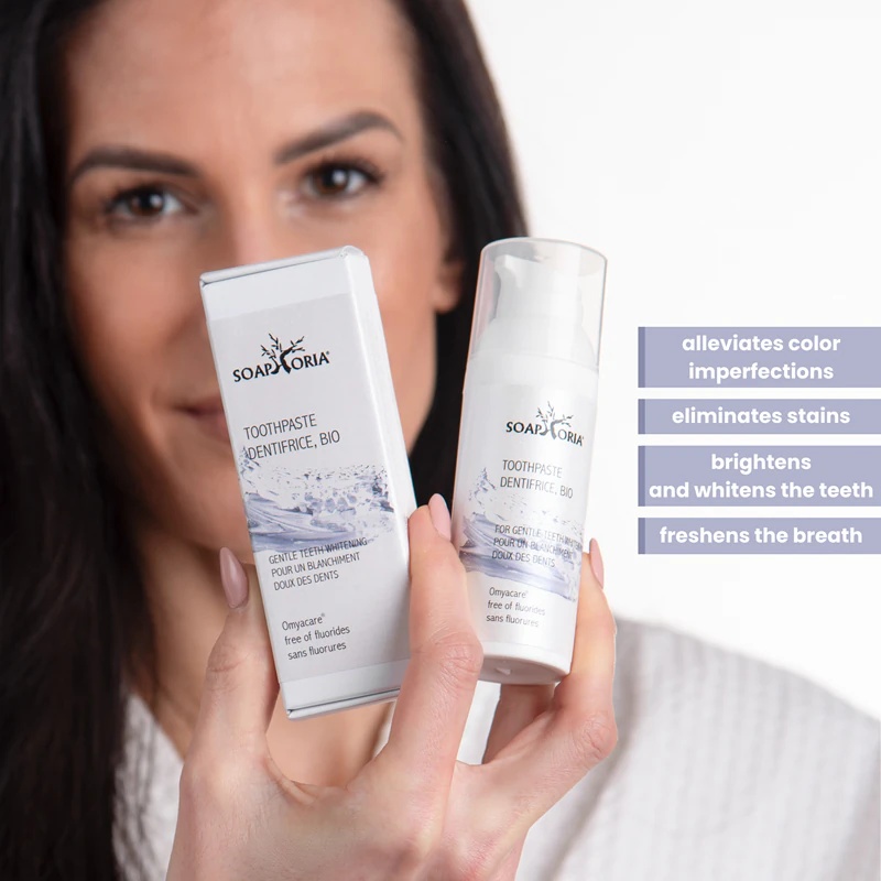 „Soaphoria Royal Tooth Serum“ – tai serumas, skirtas saugiam dantų balinimui ir emalio apsaugai.