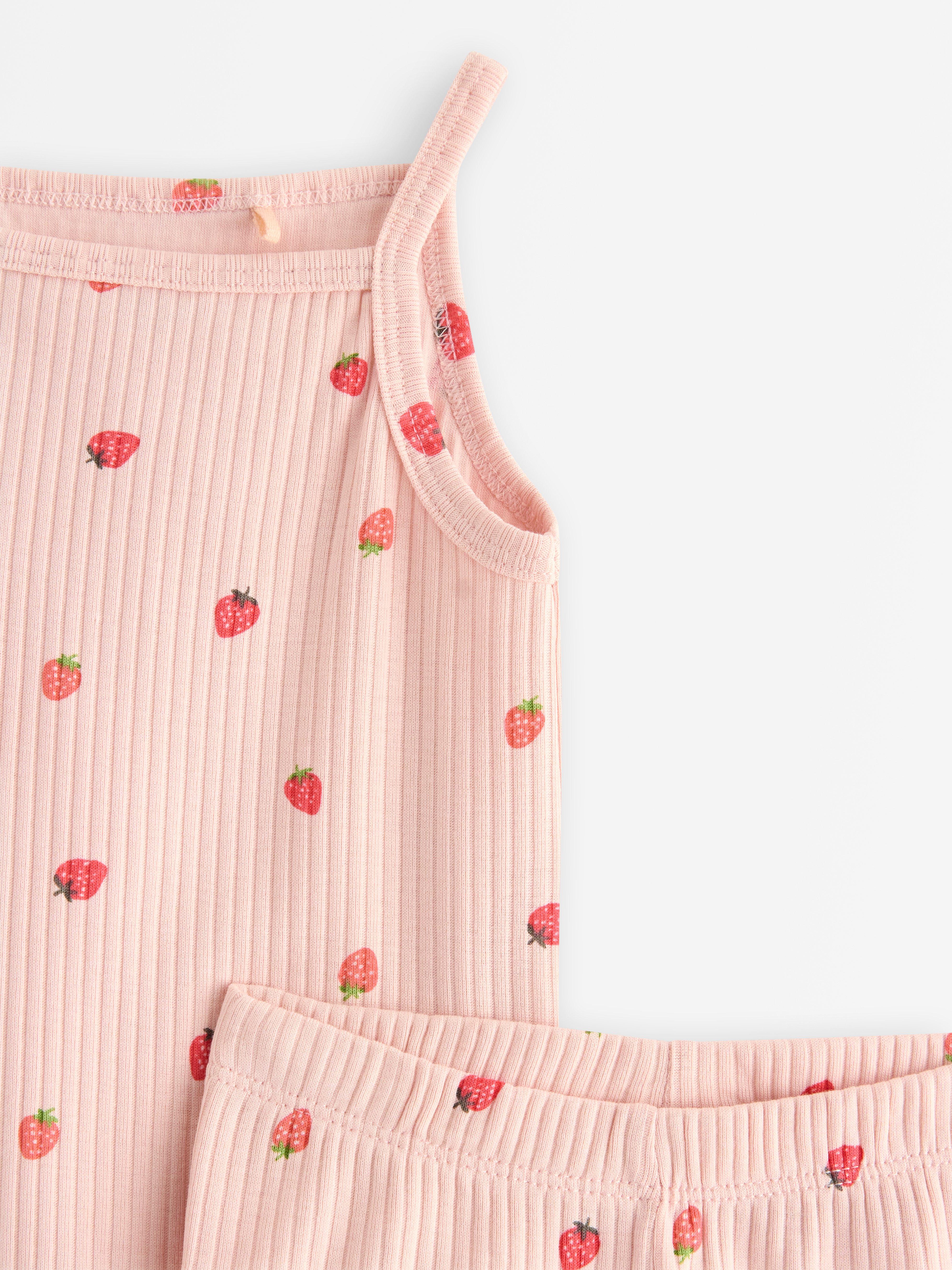 Conjunto - body e shorts rosa claro