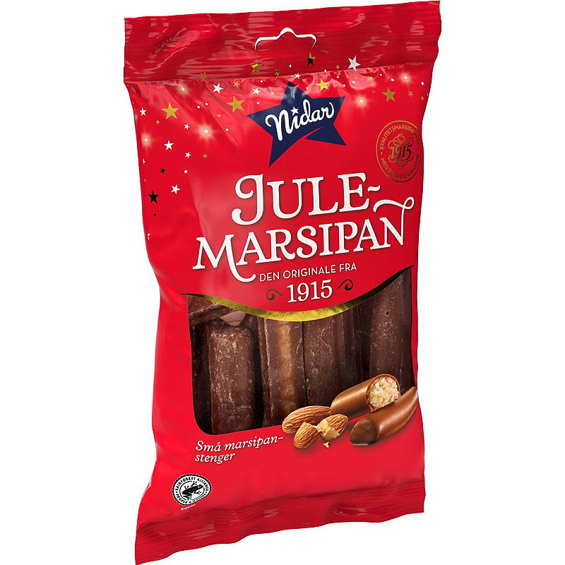 Nidar Julmarsipan 150 g, små pinnar Nidar