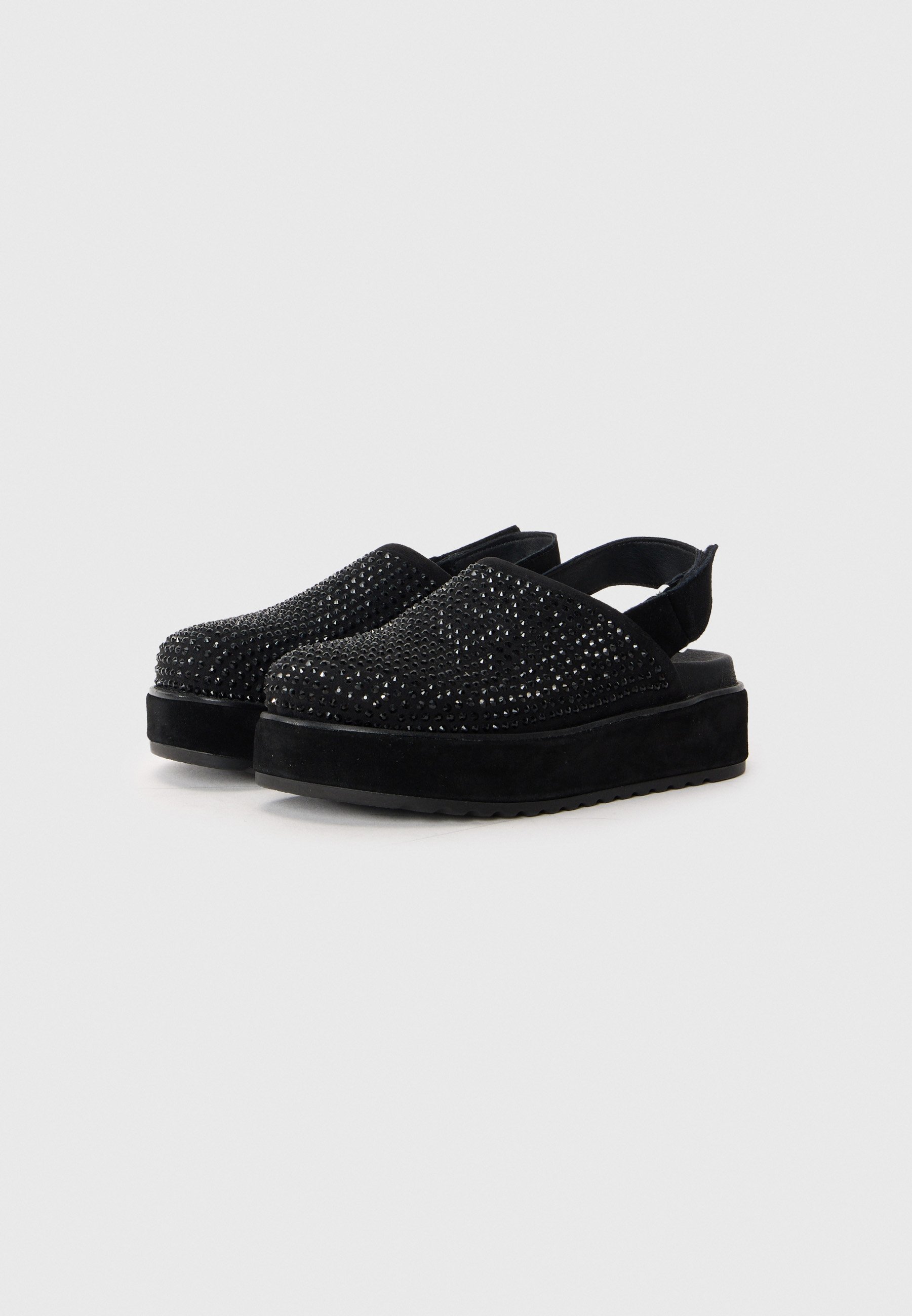 Steve Madden MELLOW - Muiltjes - zwart
