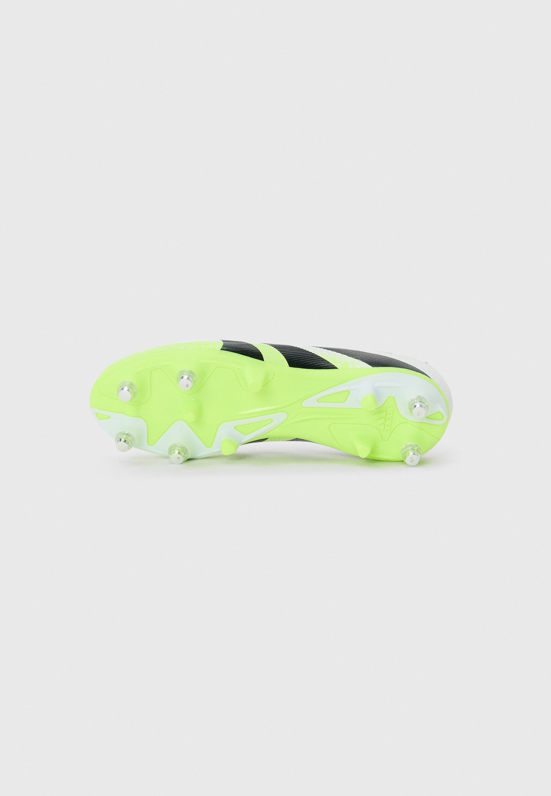 adidas Performance PREDATOR LEAGUE UNISEX - Chaussures de football pour terrain ferme - blanc/noir/citron clair