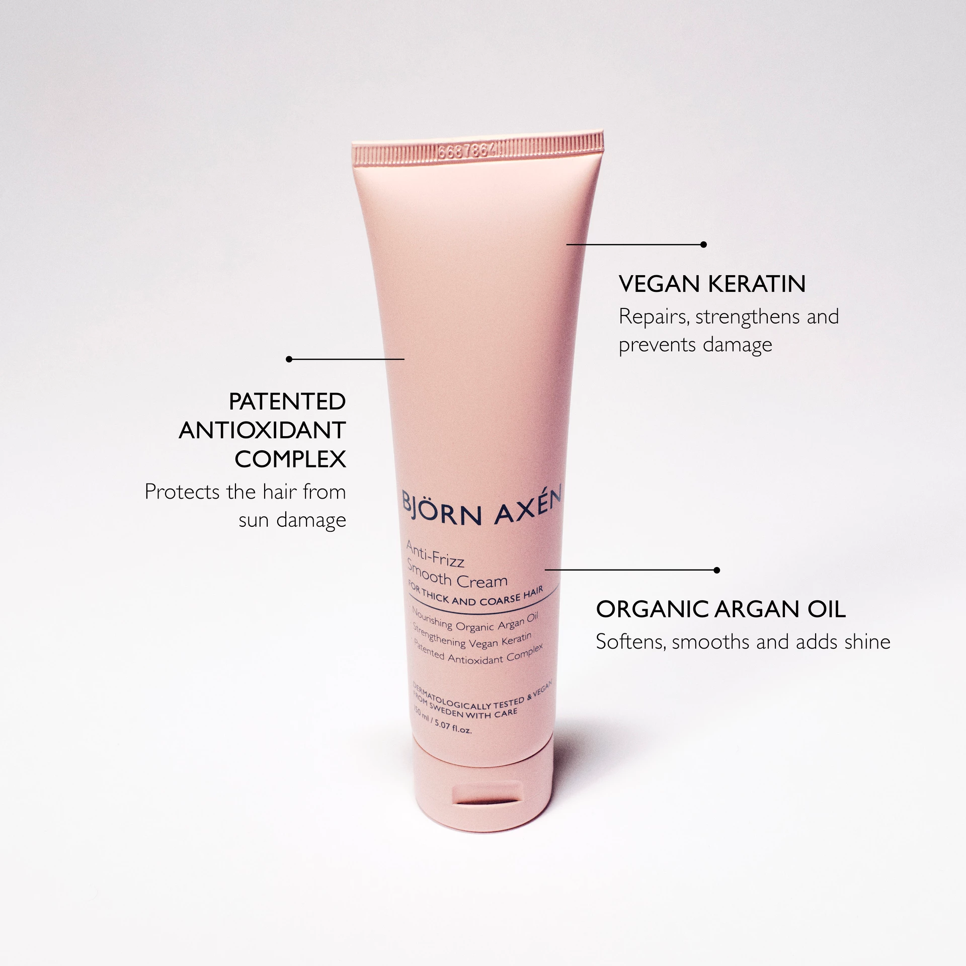 Cremă netedă anti-încrețit 150 ml - Björn Axén