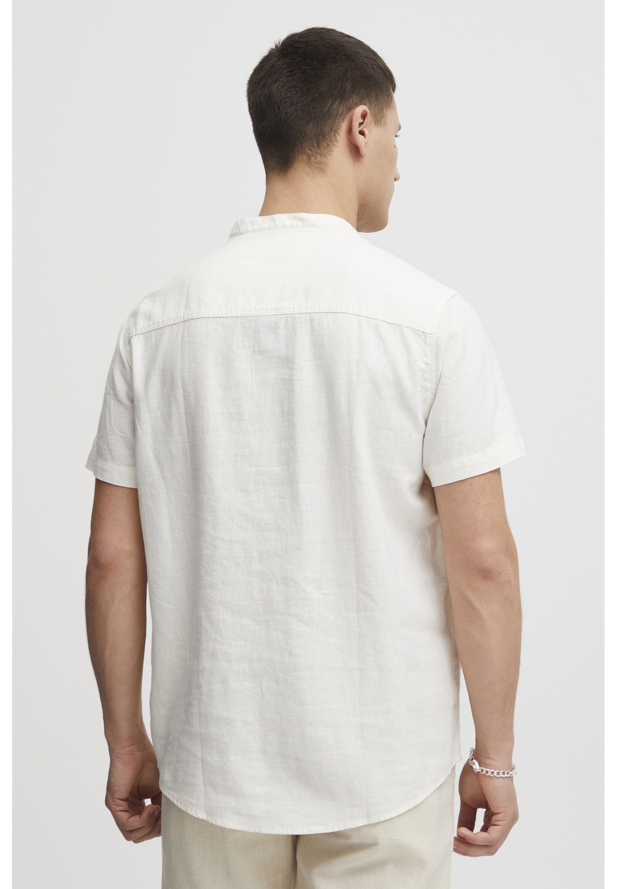 11 Project PROCHO LINEN MIX - Shirt - gebroken wit