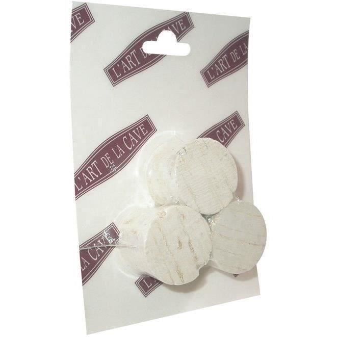 Lot de 3 Bondes en Liège - BOUCHONNERIE JOCONDI - L 40 mm - Diamètre 40 mm
