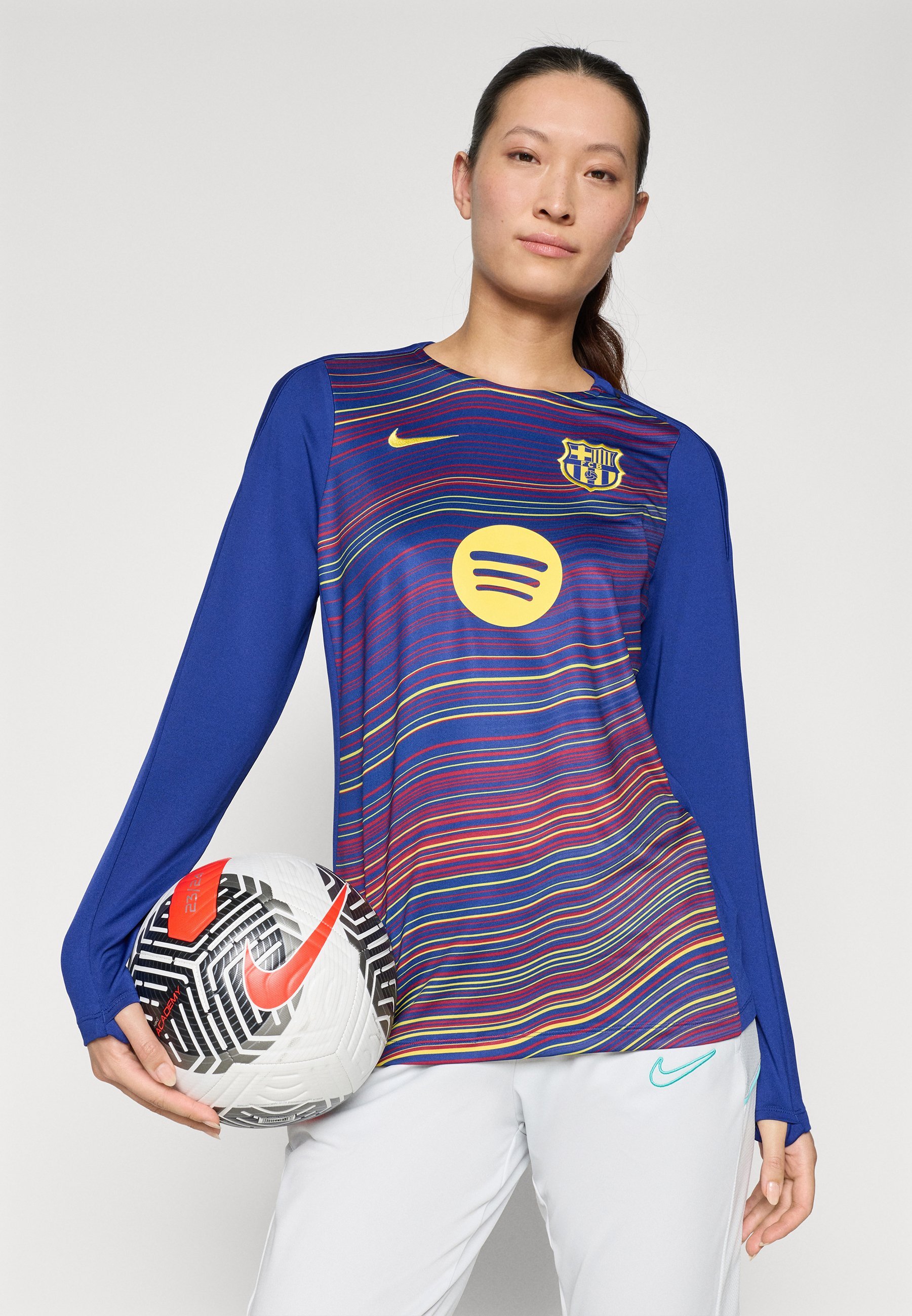 Nike Performance FC BARCELONA STRIKE HOME - Abbigliamento da club - blu reale intenso/rosso nobile/oro Midwest