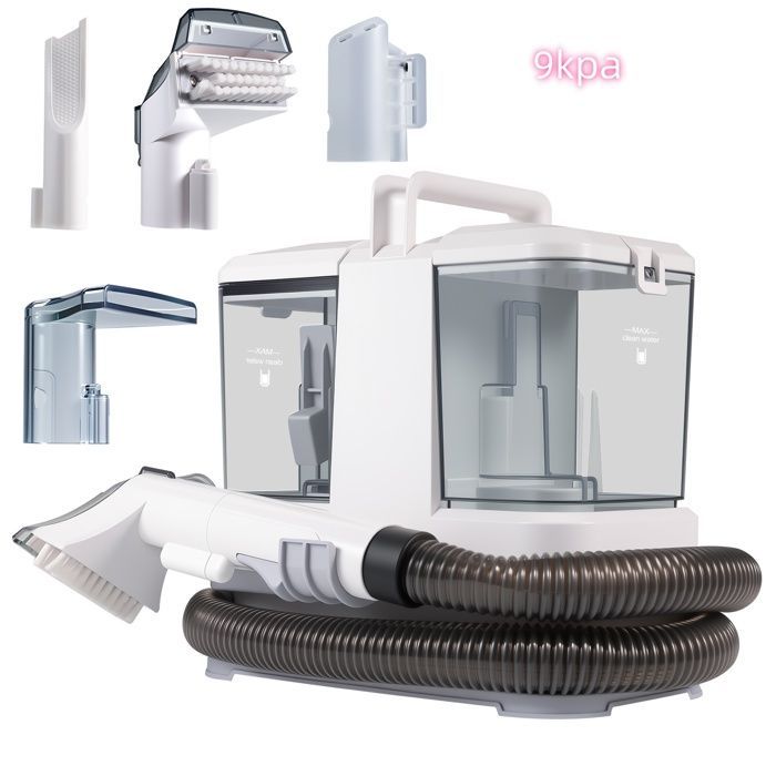 Draagbare reiniger voor tapijten en meubelbekleding, reinigingsmachine voor huisdieren, banken, vloerkleden, autostoelen en andere ruimtes.