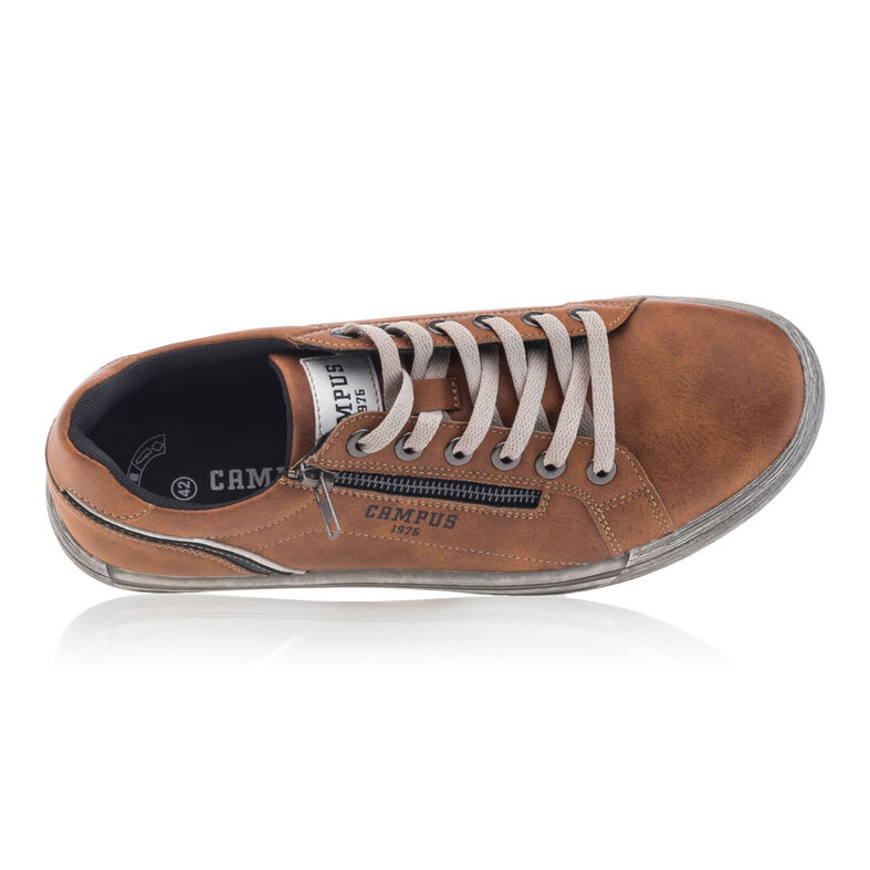 Zapatillas deportivas para hombre color marrón