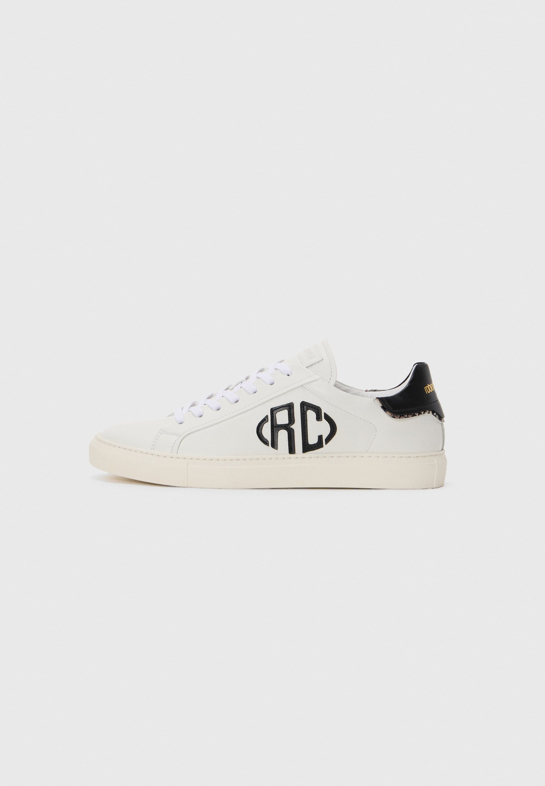 Roberto Cavalli BERNA - Sneakers - wit/zwart