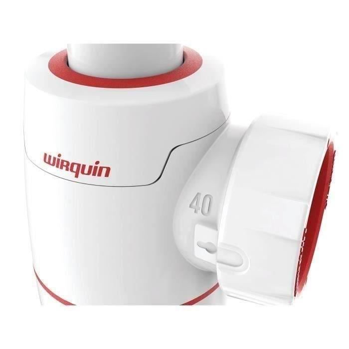 WIRQUIN NEO gootsteensifon Ø40mm - Geïntegreerde anti-vacuümfunctie en lekvrije werking